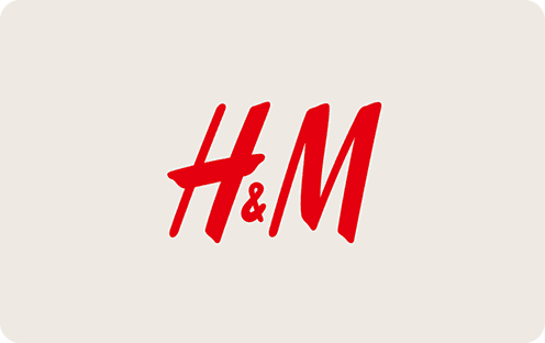 Buy a H&M Gift Card top up online